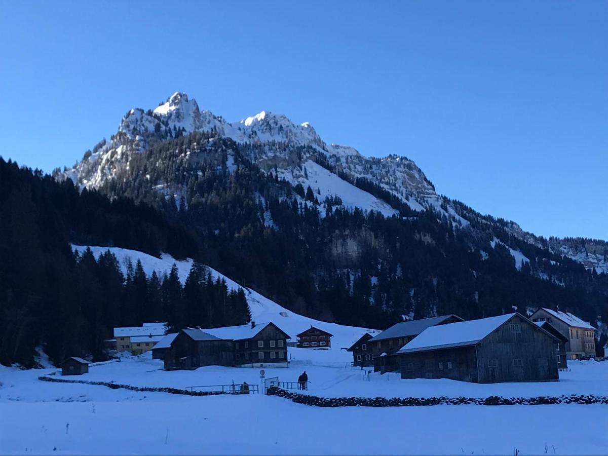 Kraehenberg Am Rande Der Wildnis Apartment Sibratsgfall Luaran gambar
