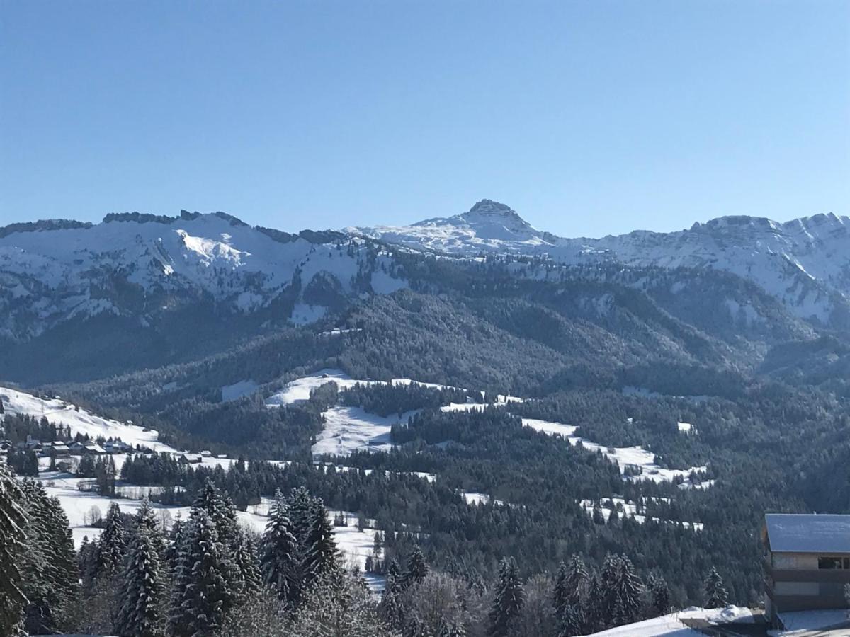 Kraehenberg Am Rande Der Wildnis Apartment Sibratsgfall Luaran gambar