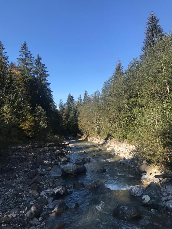 Kraehenberg Am Rande Der Wildnis Apartment Sibratsgfall Luaran gambar