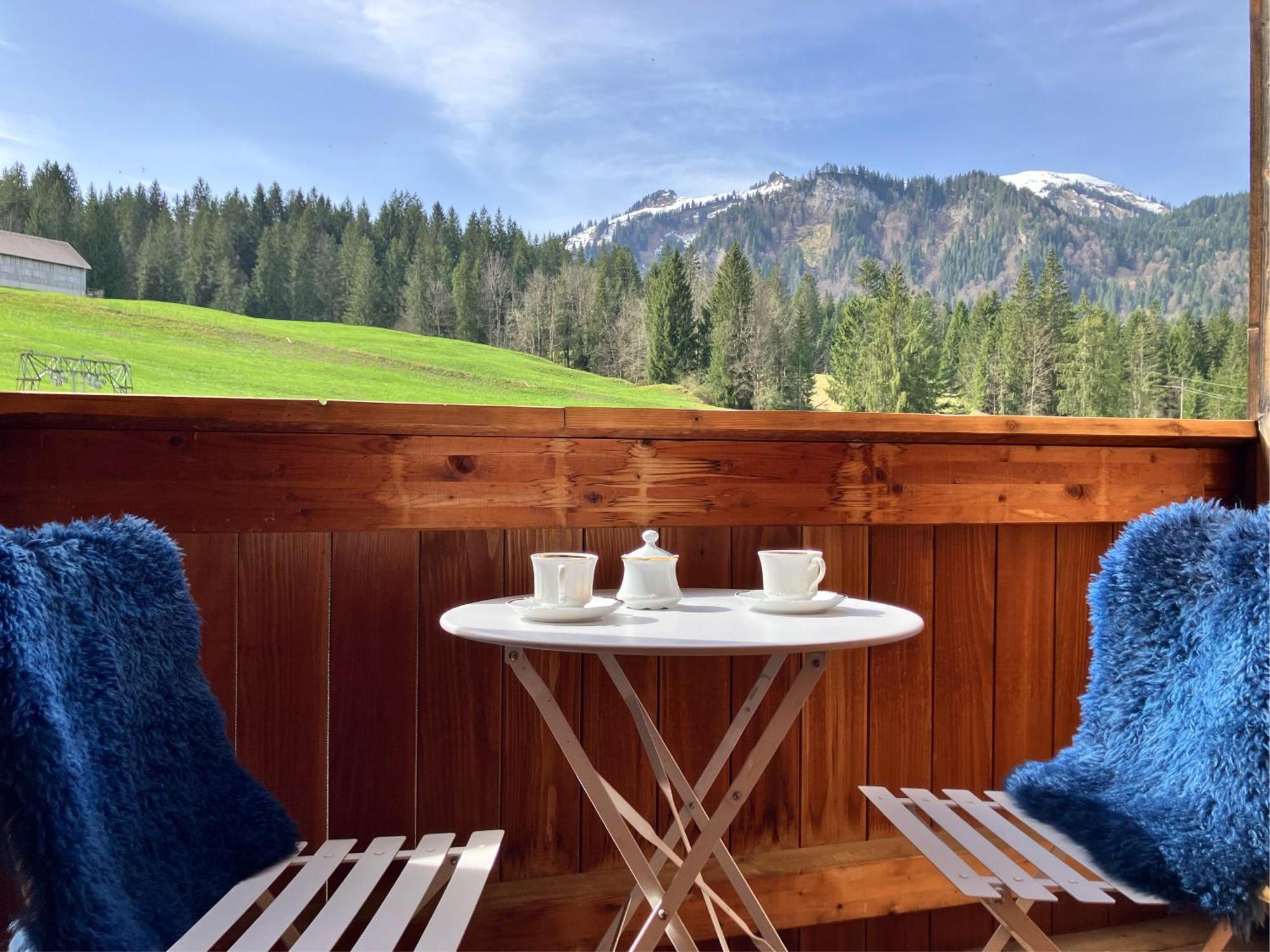Kraehenberg Am Rande Der Wildnis Apartment Sibratsgfall Luaran gambar